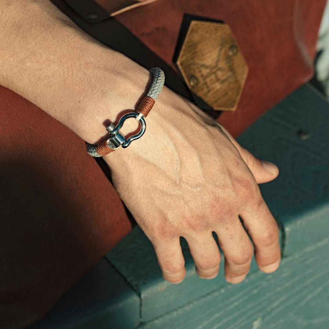 Pulseira de Corda de Algodão Ômega Beroc
