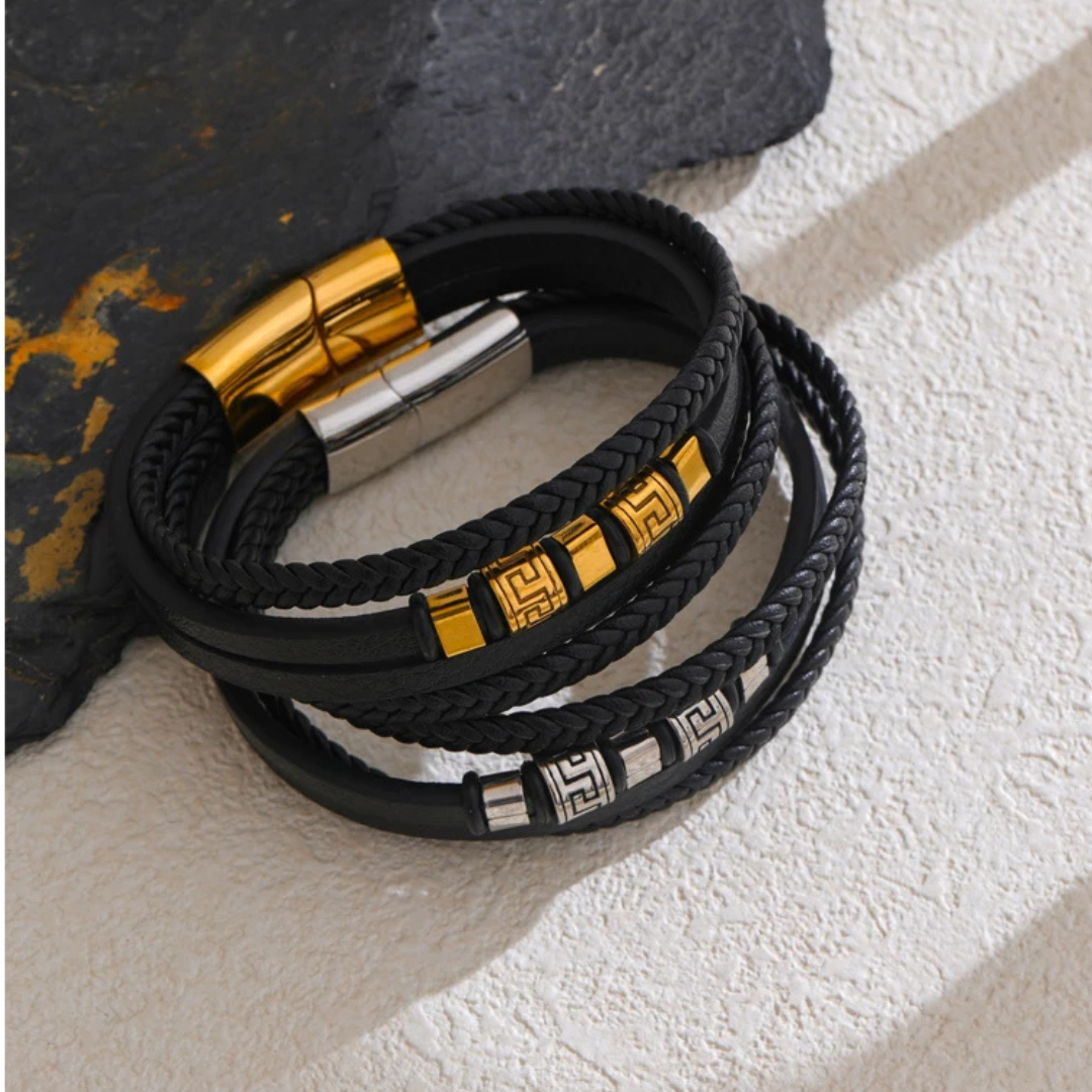 Pulseira de Couro Nomad Beroc