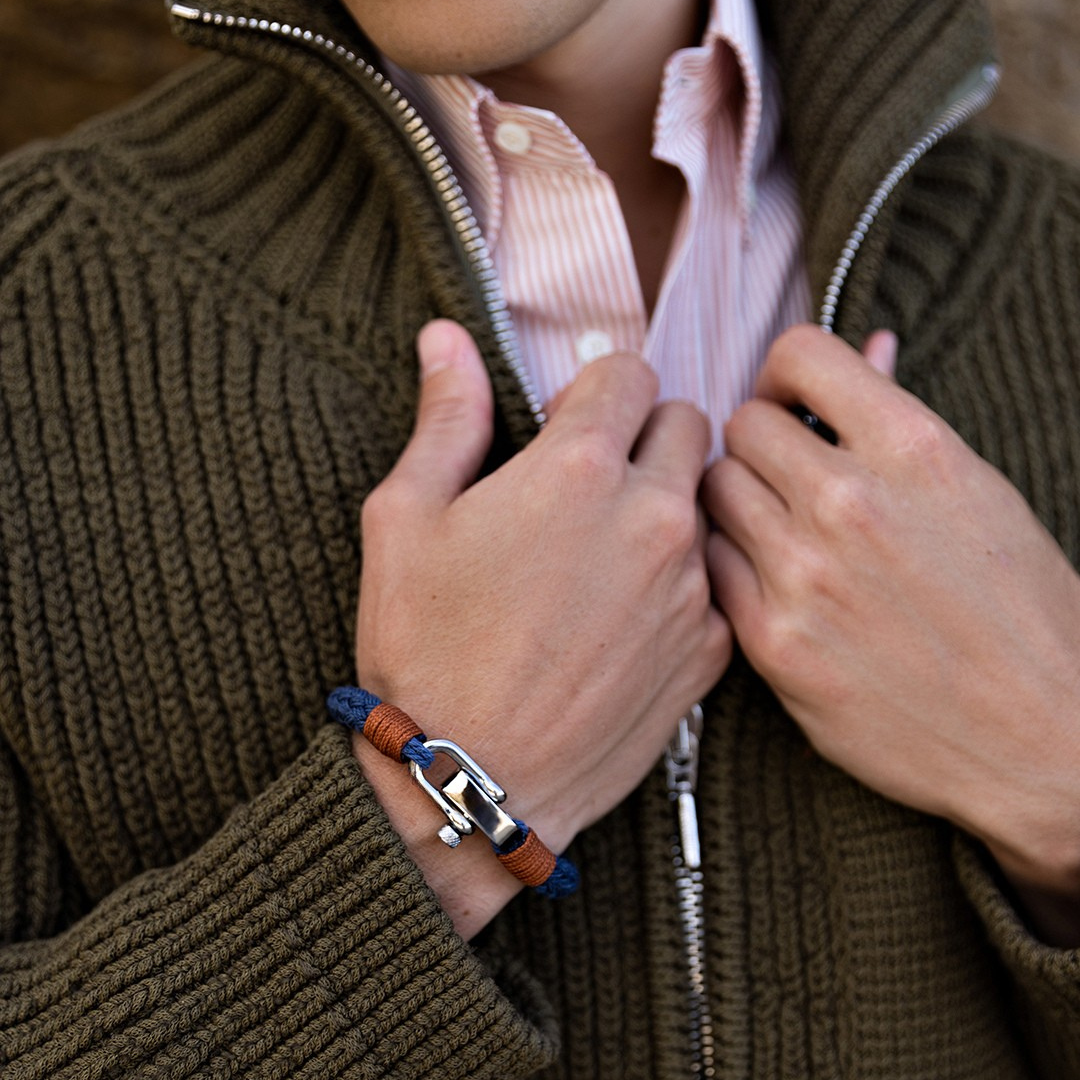 Pulseira de Corda de Algodão Gio Beroc