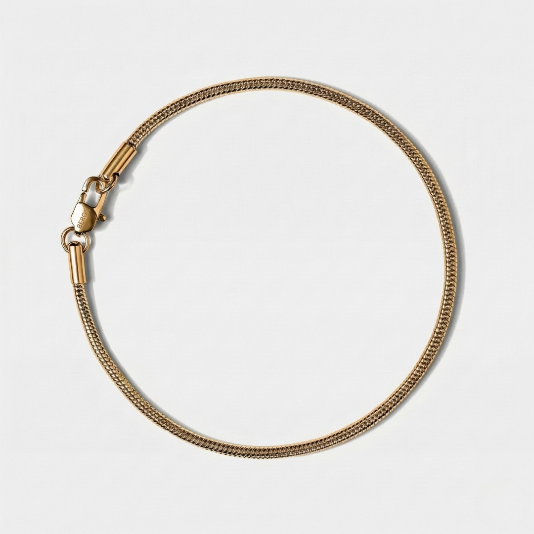 Pulseira Snake Gold Beroc