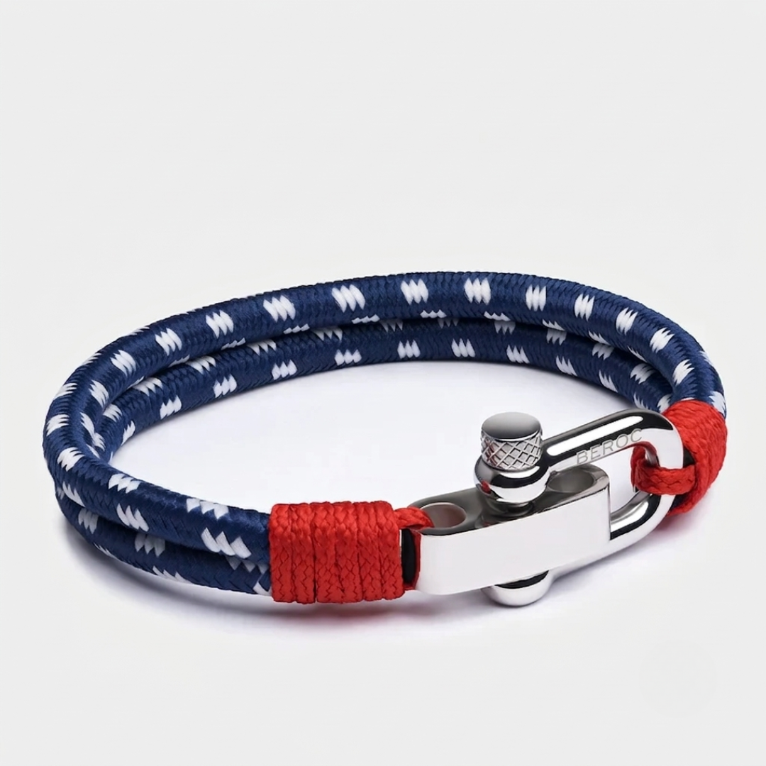 Pulseira de Corda Azul Veleiro Beroc