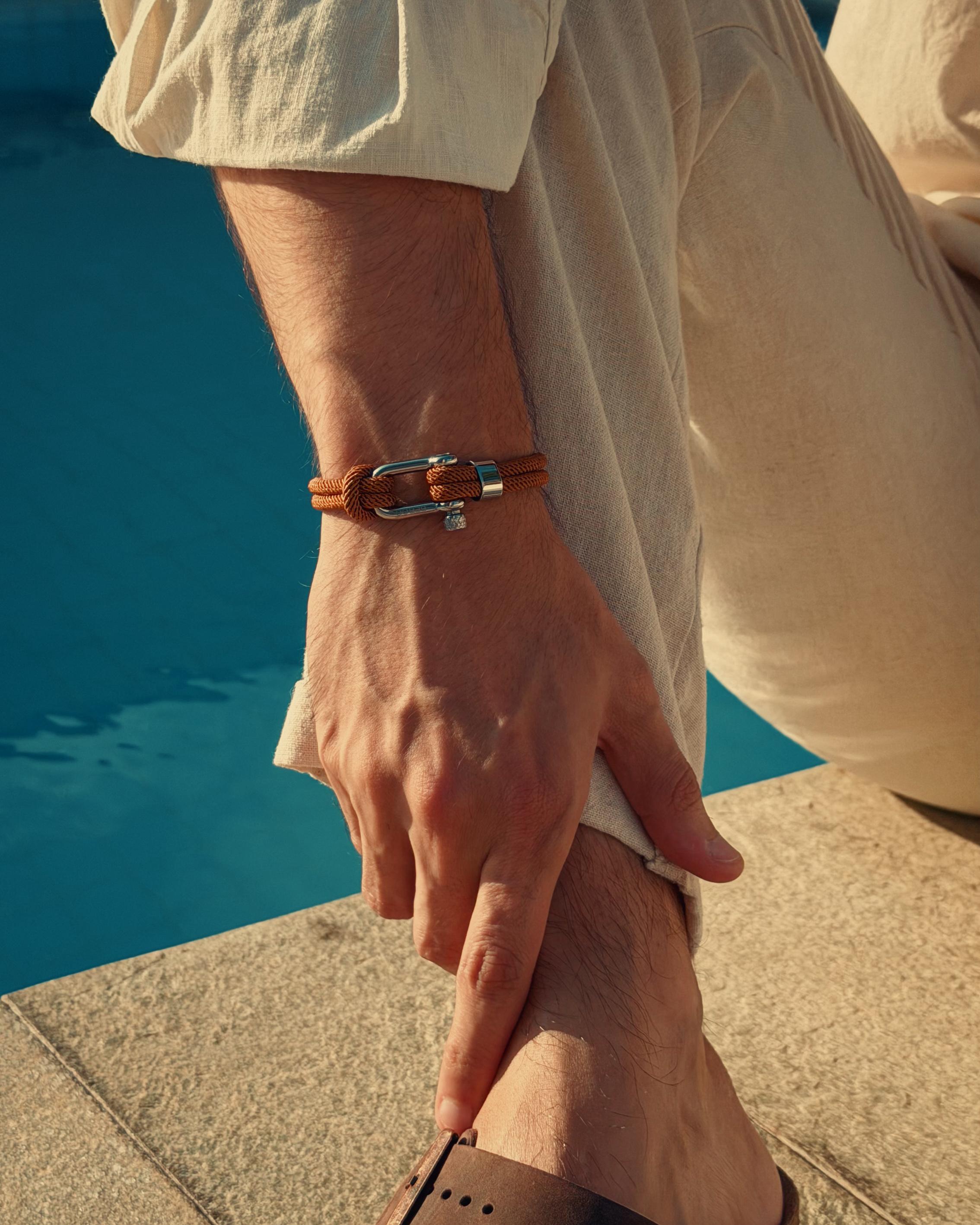 Pulseira de Corda Khaki Malibu Beroc