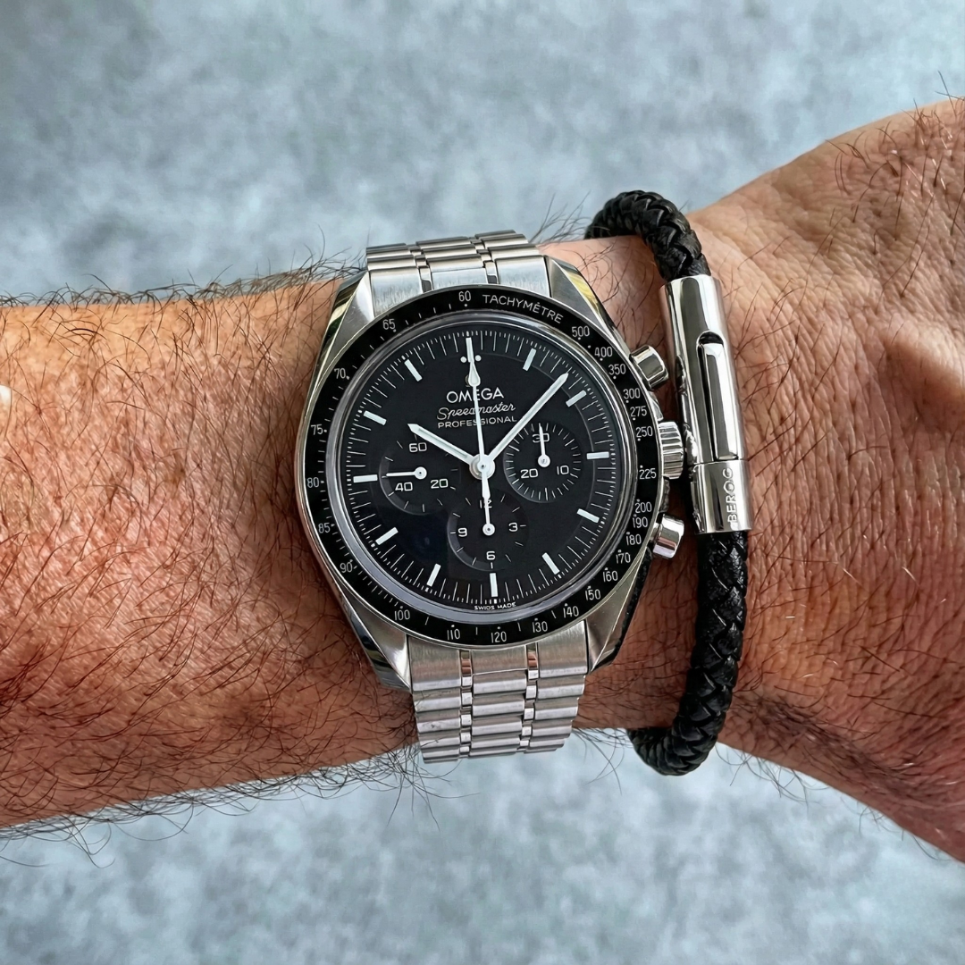 Pulseira de Couro Minimalista Elagio Beroc