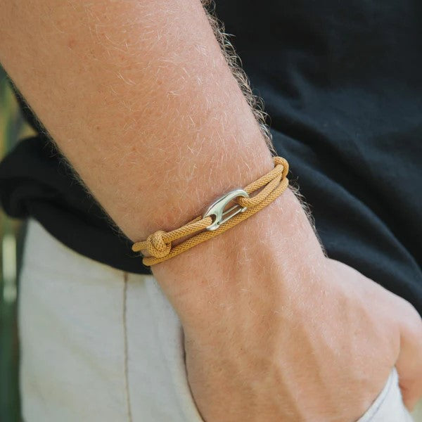 Pulseira de Corda Milan Mostarda Explorer Beroc