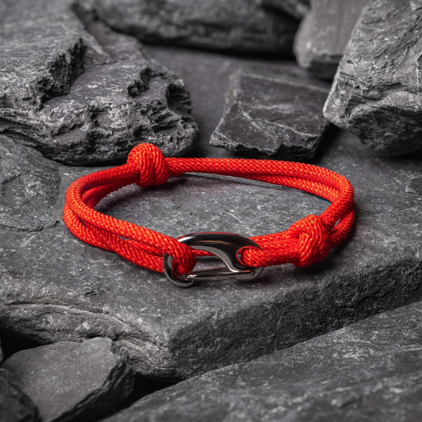Pulseira de Corda Milan Vermelha Explorer Beroc