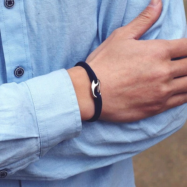 Pulseira de Corda Milan Azul Marinho Explorer Beroc