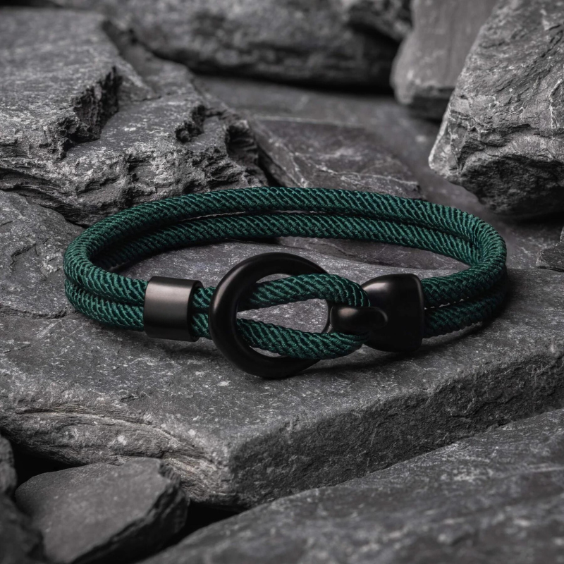 Pulseira Argenta Verde .beroc
