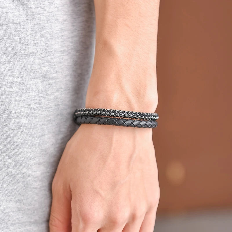 Pulseira de Couro Soberana Beroc