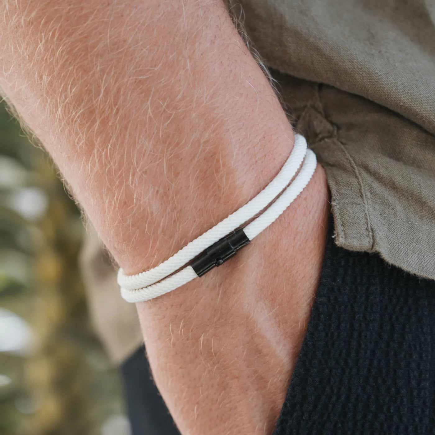 Pulseira Minimalista Beroc Branca