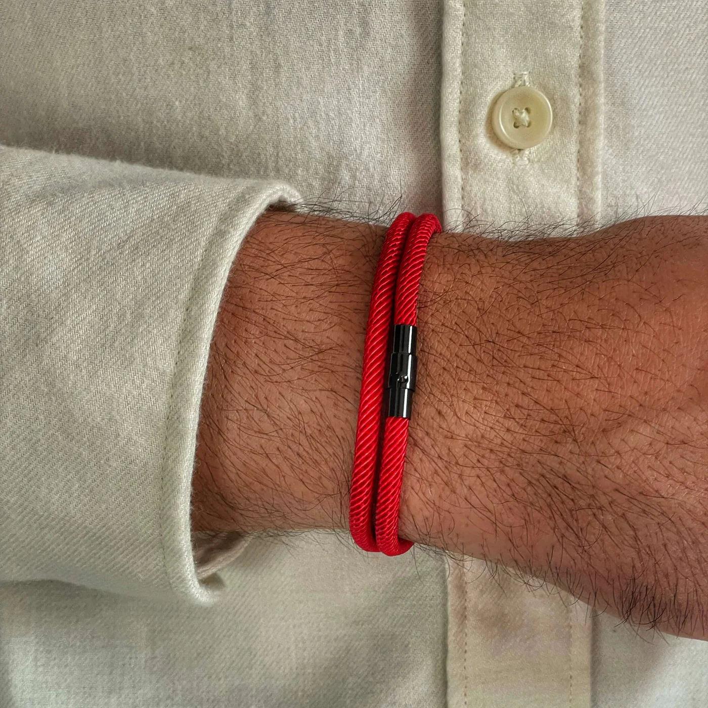 Pulseira Minimalista Beroc Vermelha