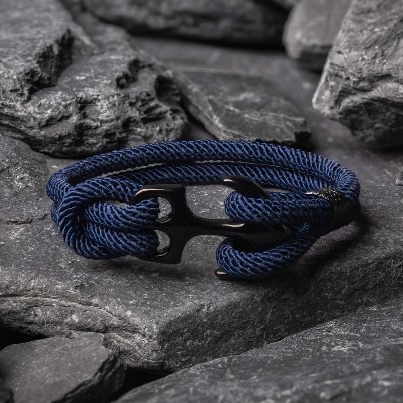 Pulseira Anchor Azul .beroc