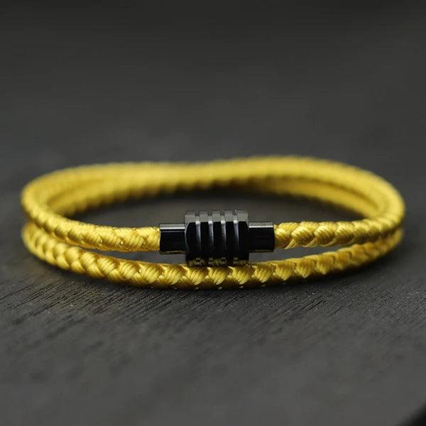 Pulseira Minimalista Amarela .beroc