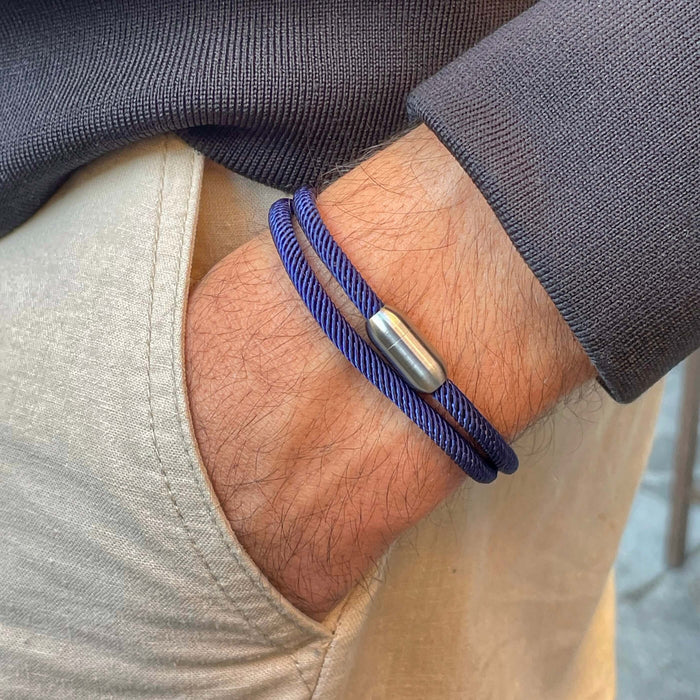 Pulseira de Corda Azul Escura Algarve Beroc