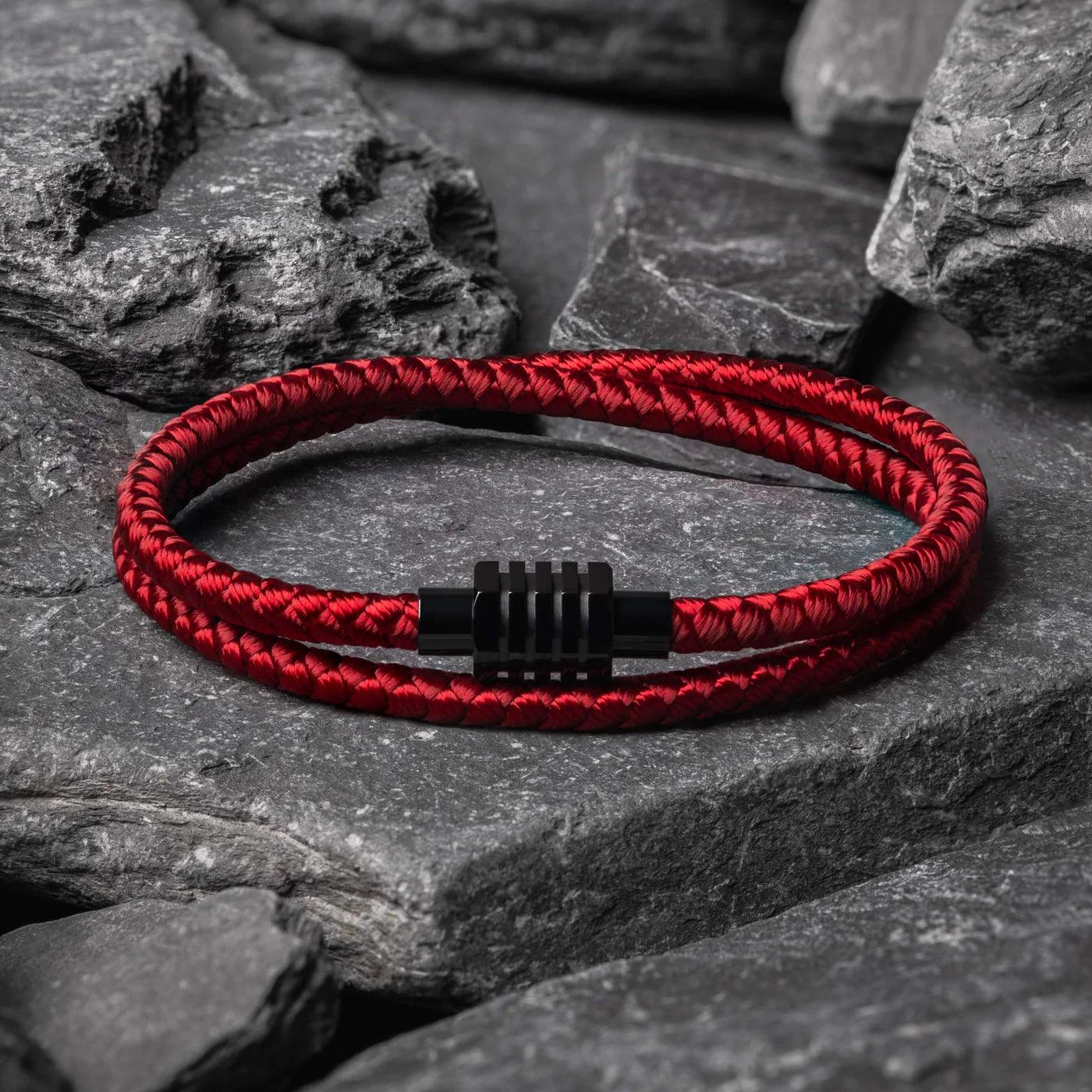 Pulseira Minimalista Vermelha .beroc