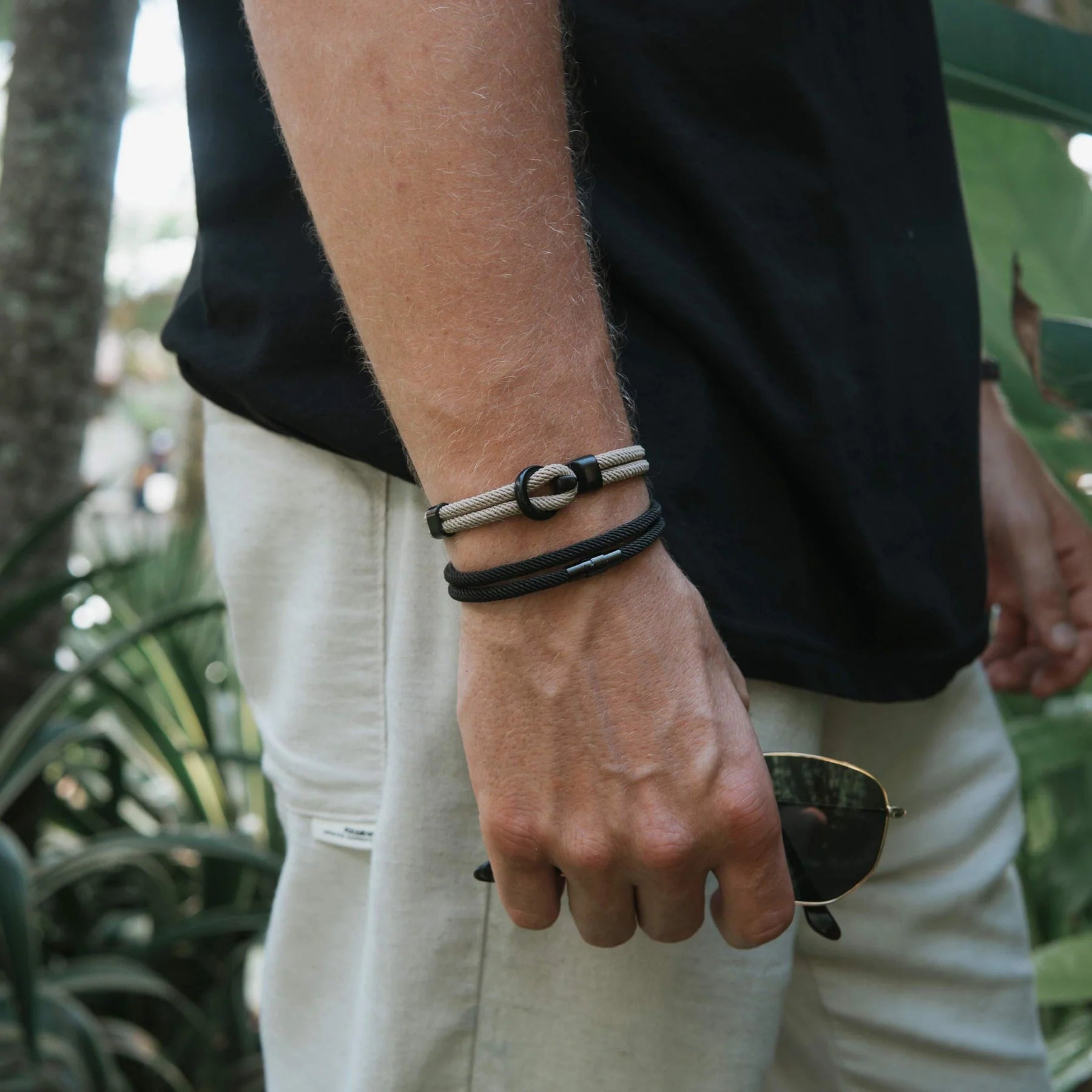 Pulseira Argenta Bege .beroc