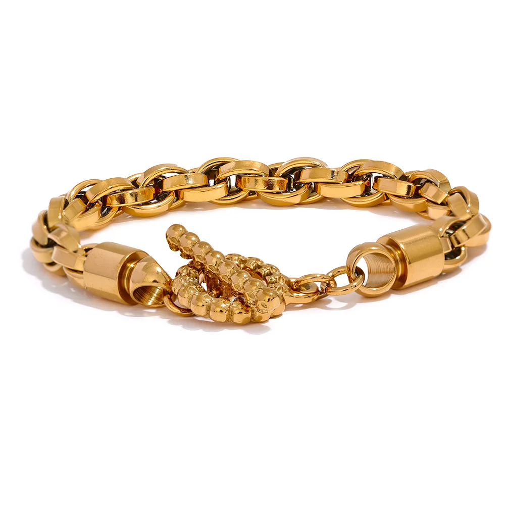Pulseiro de Ouro Real Anchor Beroc