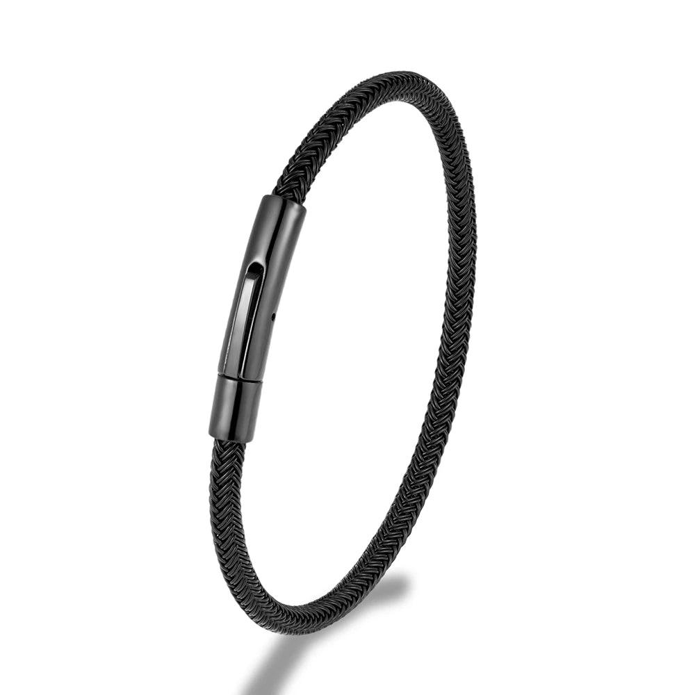 pulseira preta, pulseira para homem, pulseira masculina, pulseira de corda, pulseira de corda de aço, pulseira de aço pulseira, bracelete preto, bracelete masculino, bracelete de corda, bracelete de corda de aço, bracelete de aço