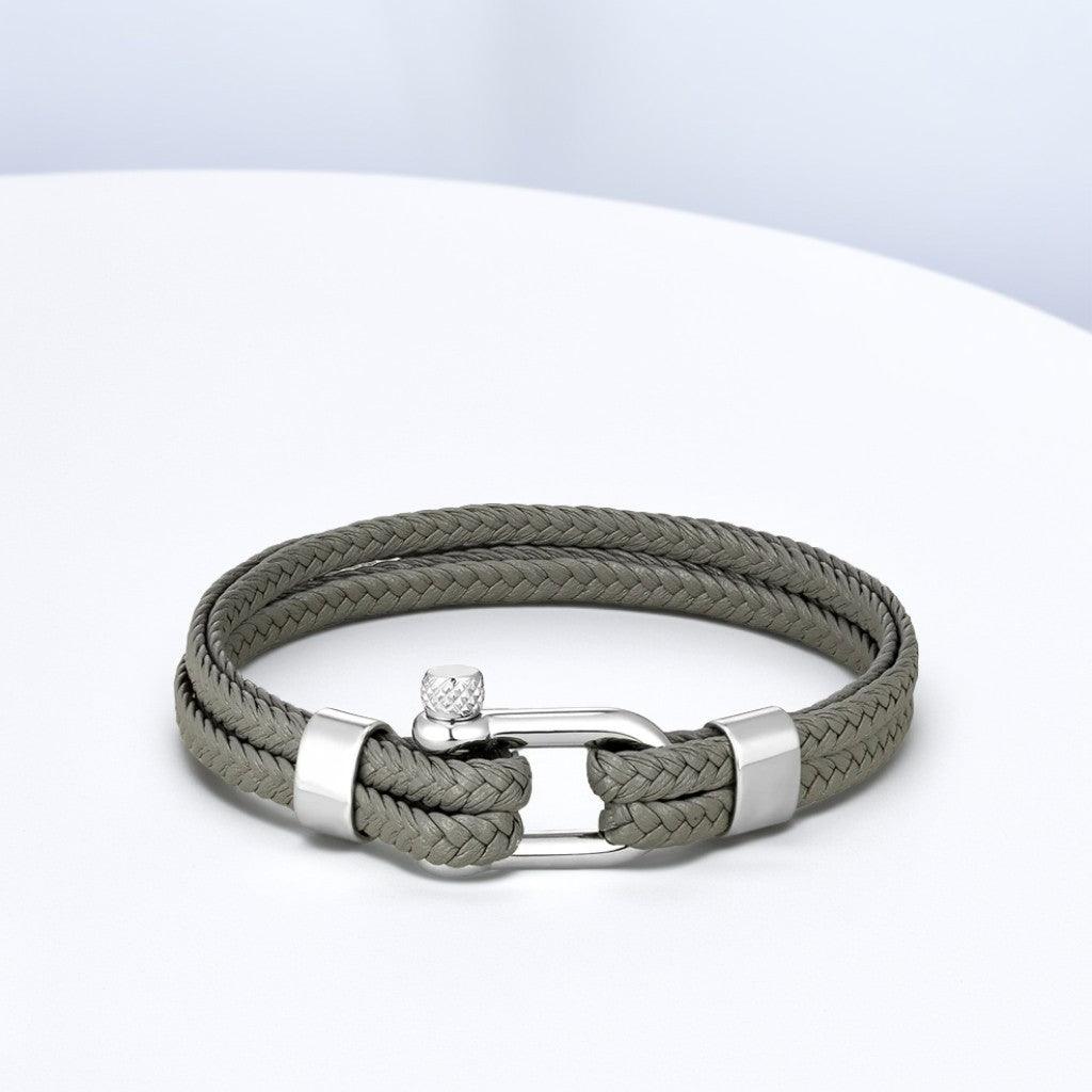 Pulseira Navy Cinza .beroc