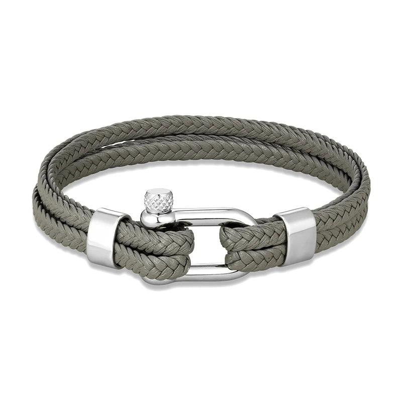 Pulseira Navy Cinza .beroc