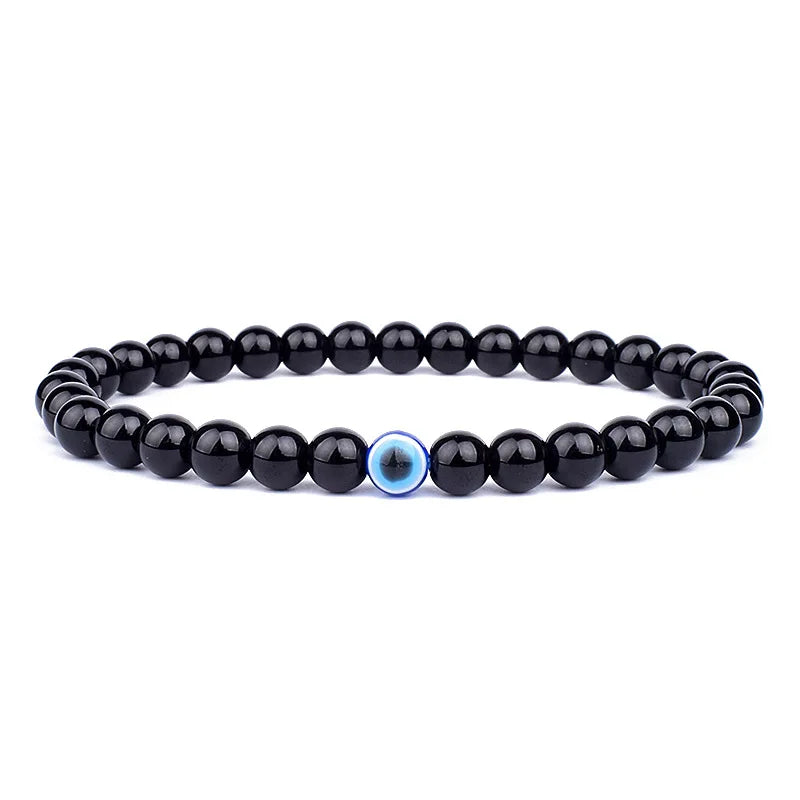 Pulseira de Pedra Natural Olho Grego Beroc