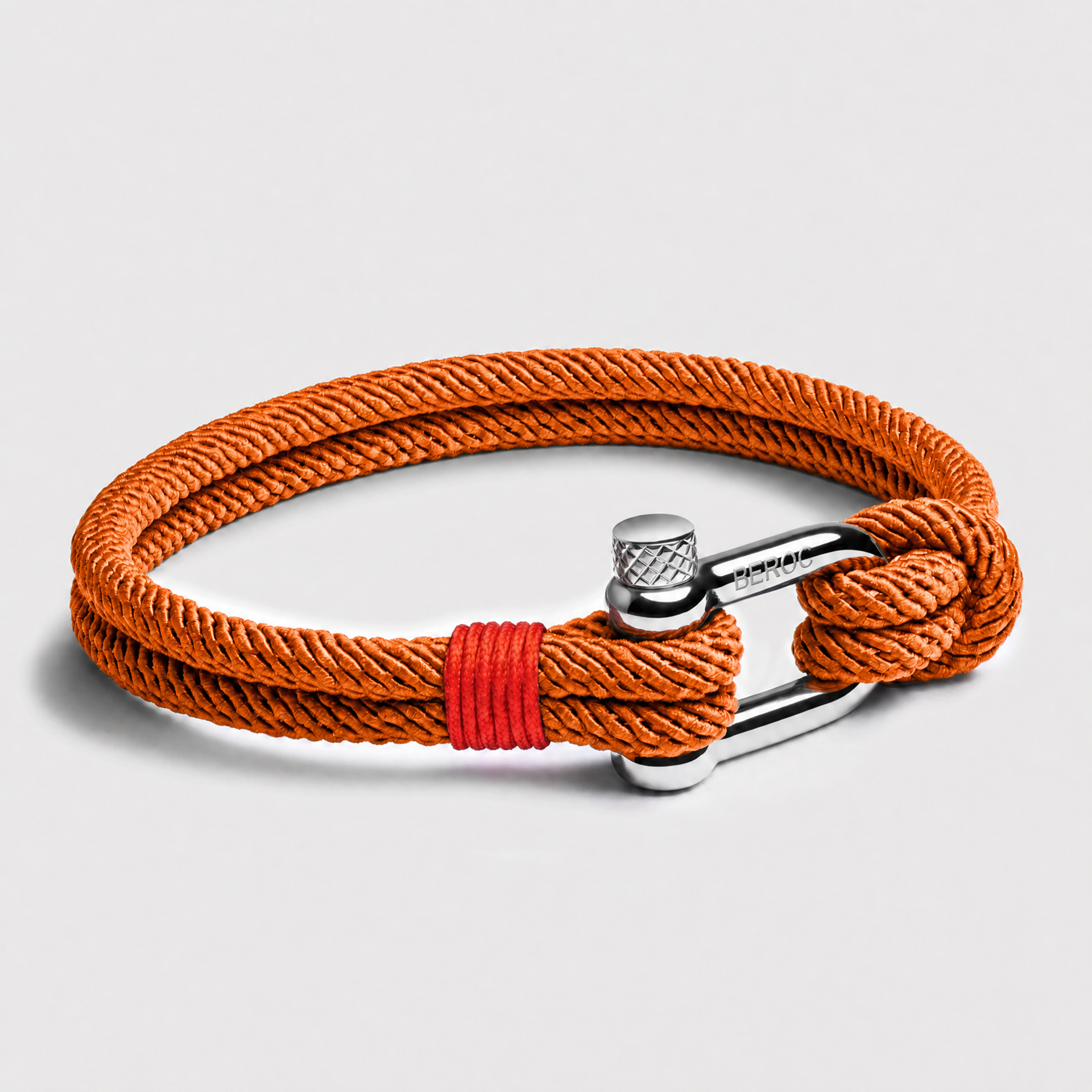 Pulseira de Corda Laranja Strand Beroc