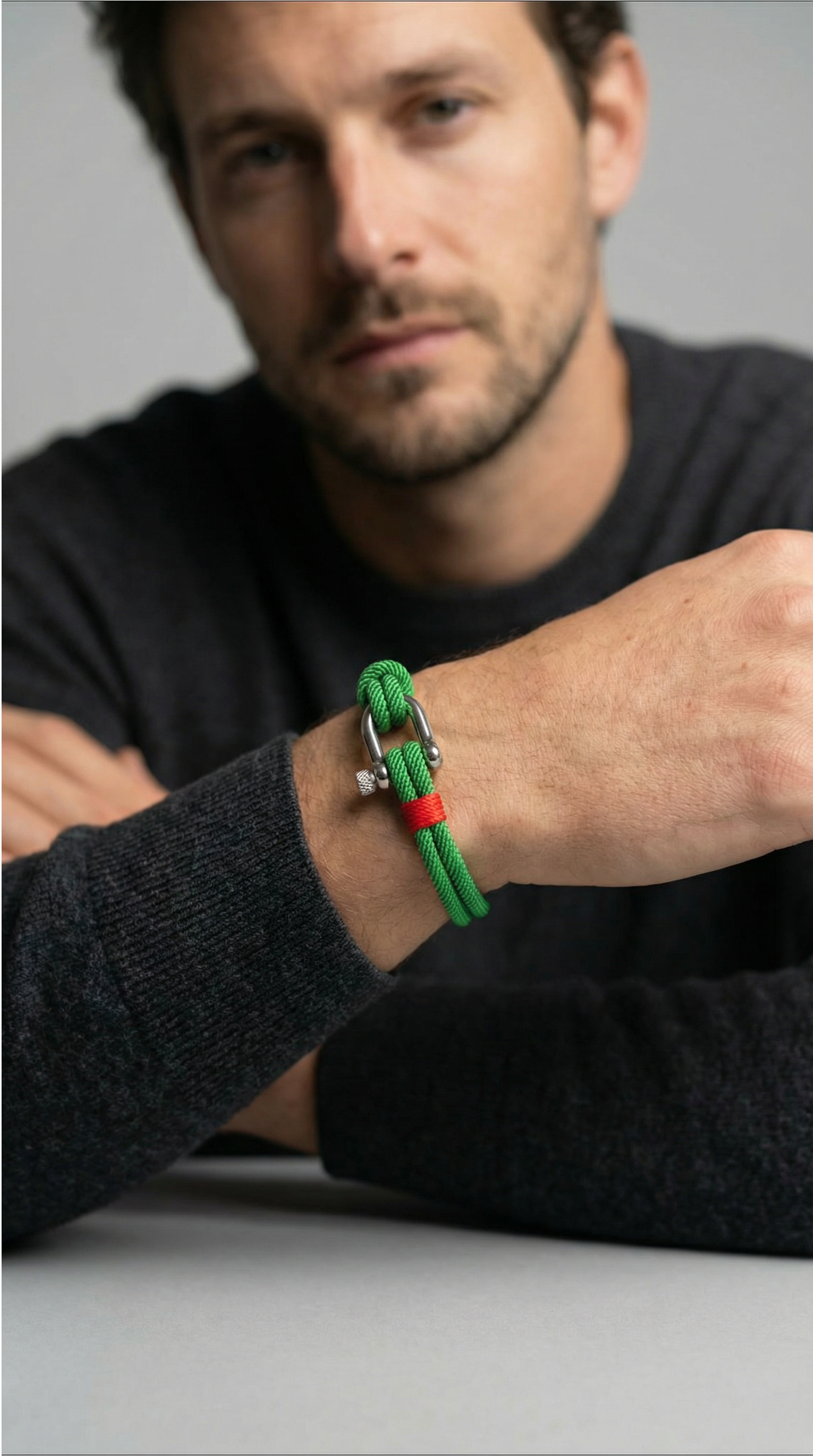 Pulseira de Corda Verde Strand Beroc