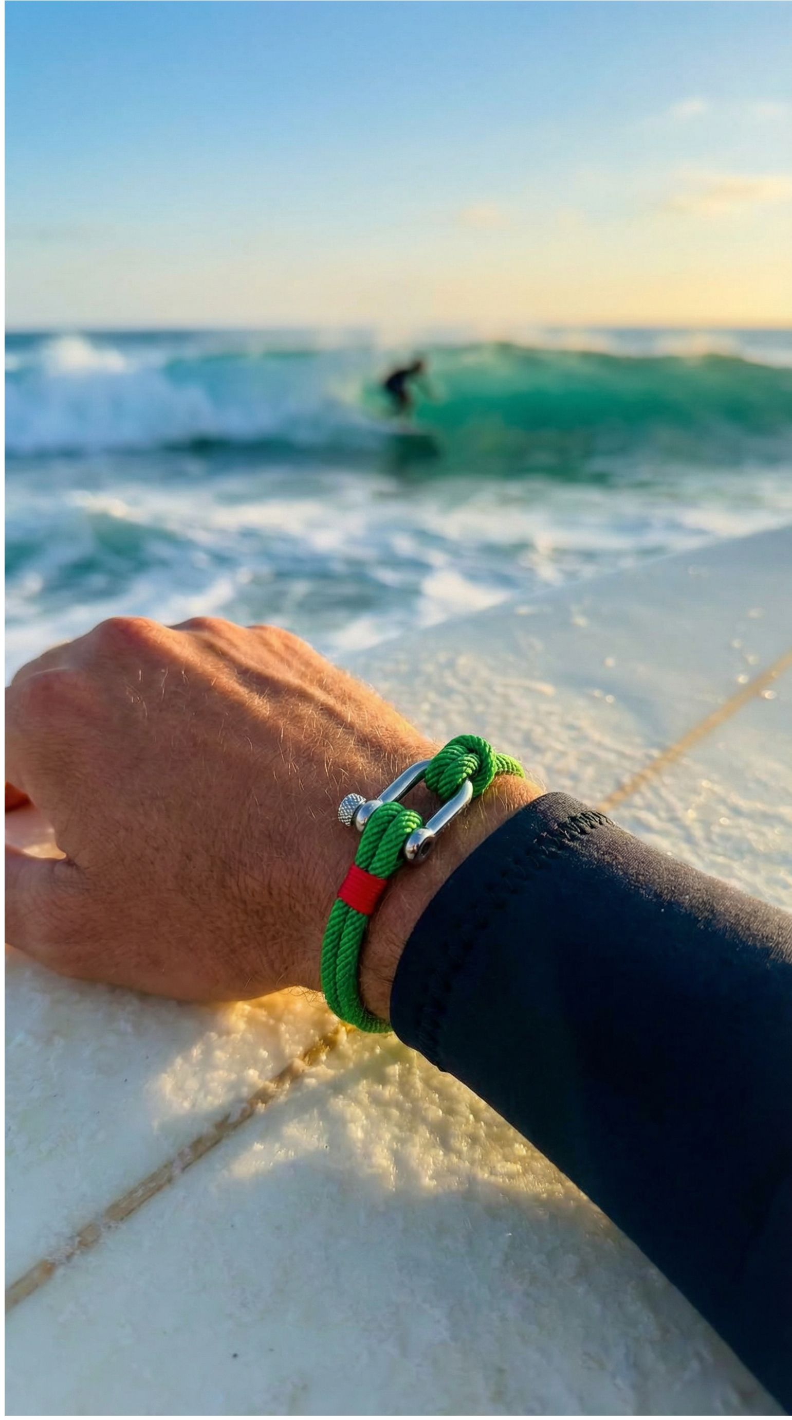 Pulseira de Corda Verde Strand Beroc