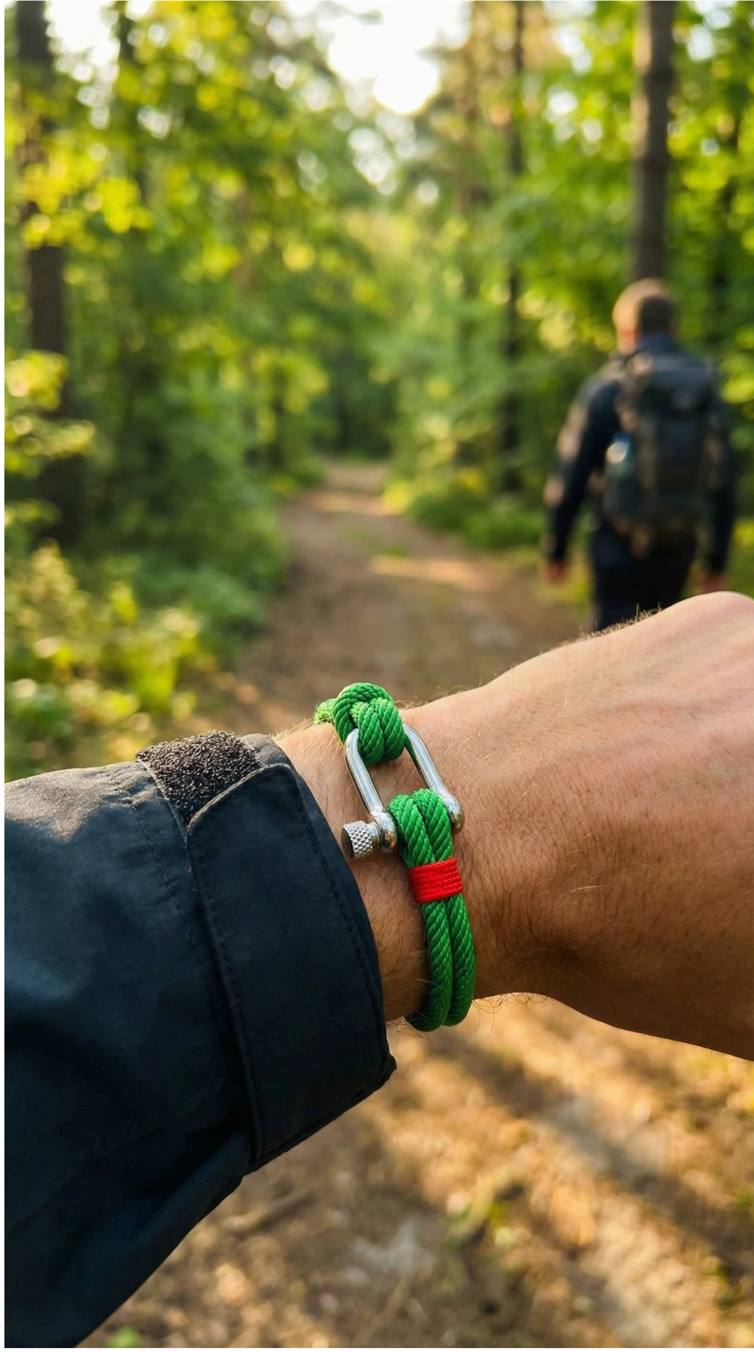 Pulseira de Corda Verde Strand Beroc