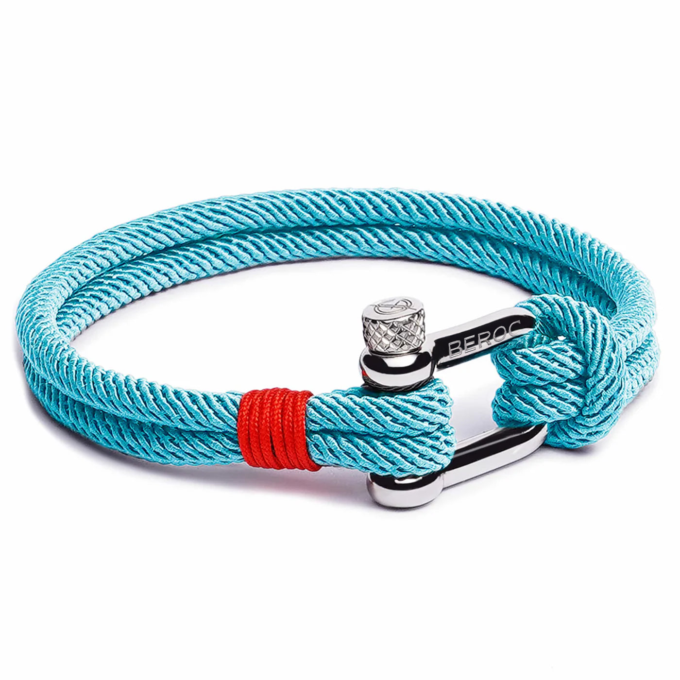 Pulseira de Corda Azul Claro Strand Beroc