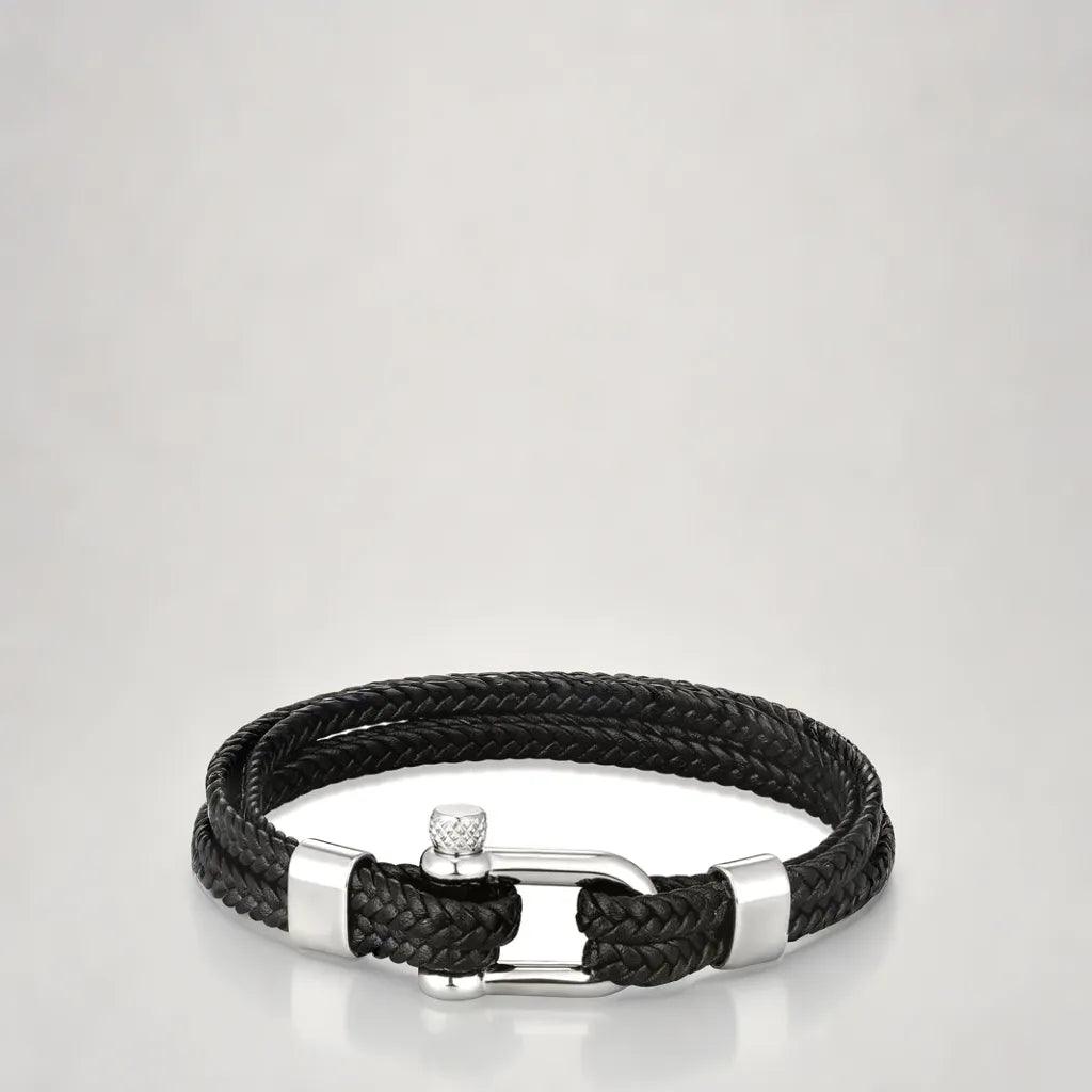 Pulseira Navy Preta .beroc