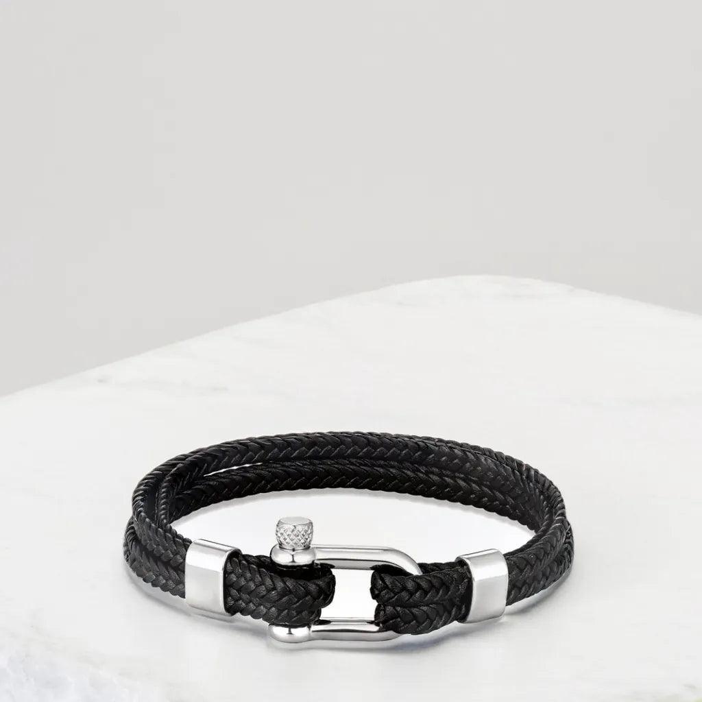 Pulseira Navy Preta .beroc