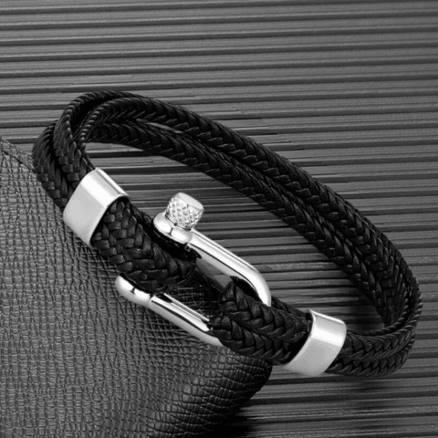 Pulseira Navy Preta .beroc