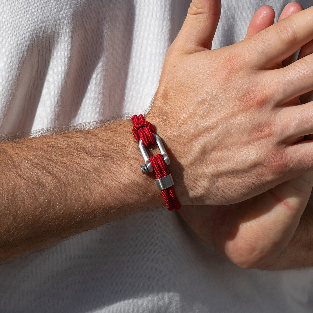 Pulseira de Corda Vermelha Malibu Beroc