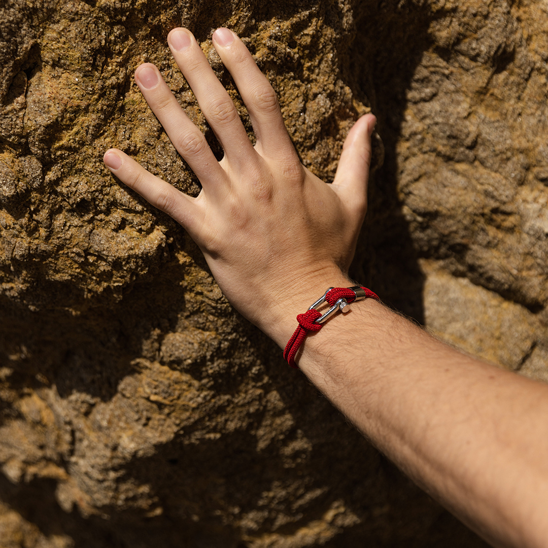 Pulseira de Corda Vermelha Malibu Beroc