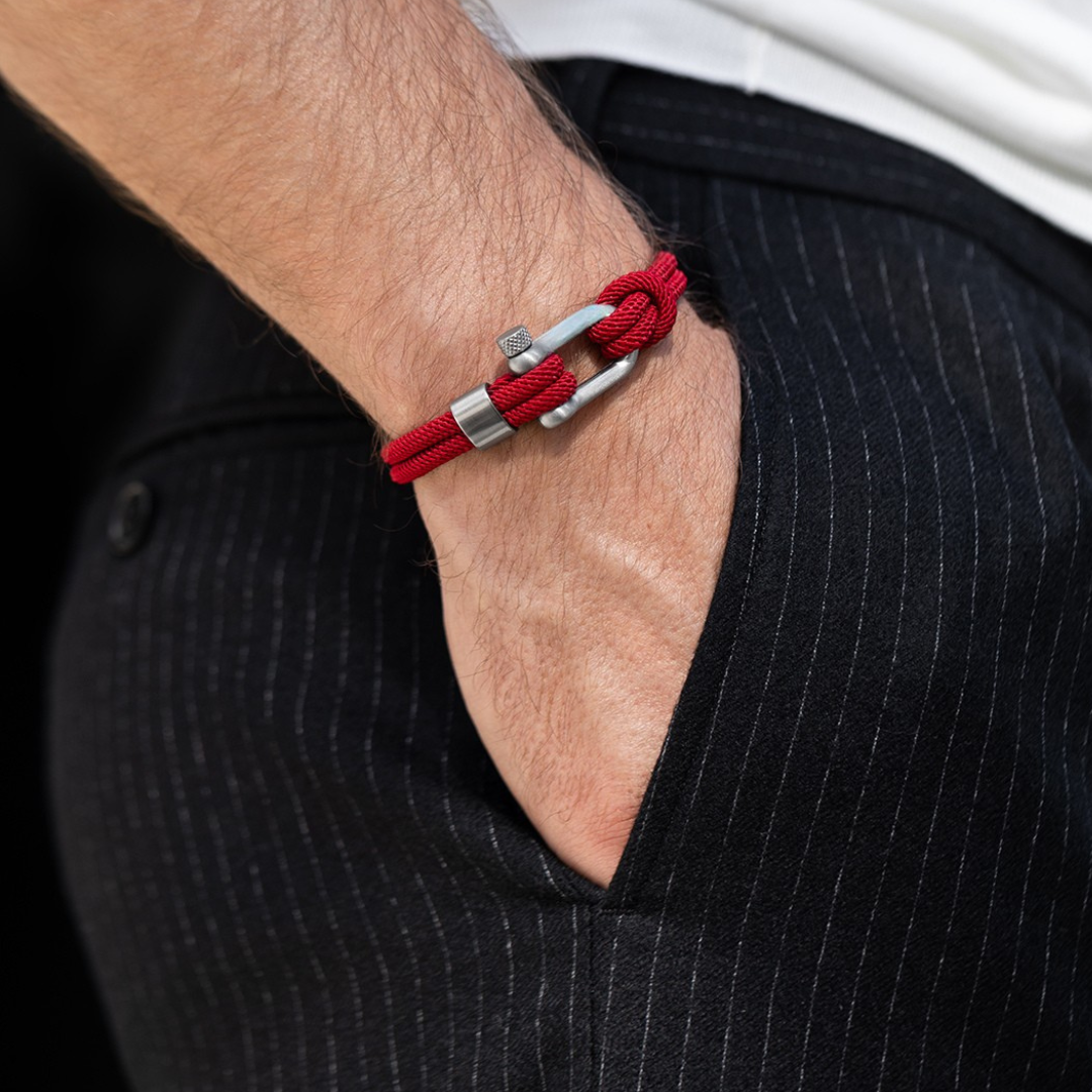 Pulseira de Corda Vermelha Malibu Beroc