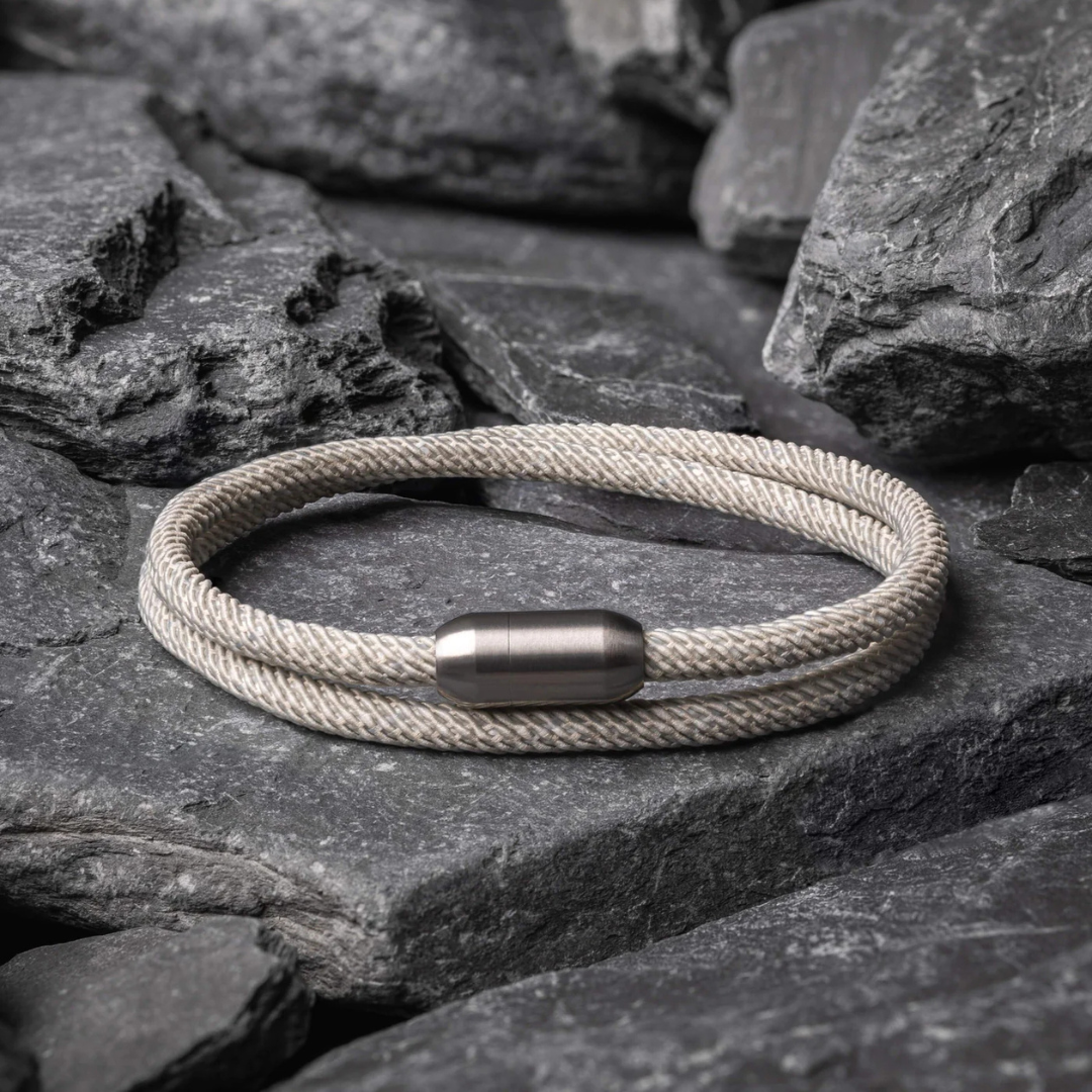 Pulseira de Corda Cinza Algarve Beroc