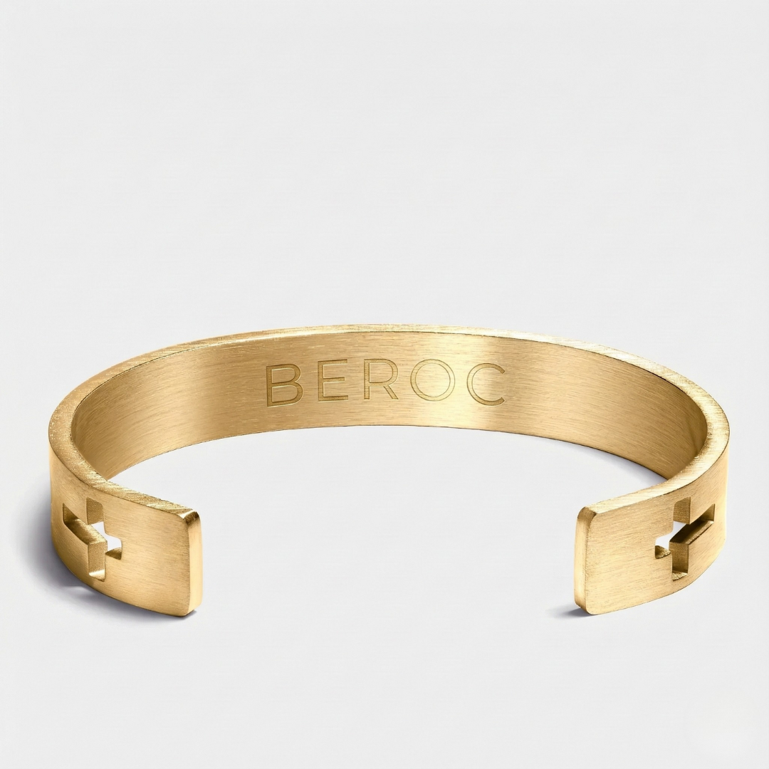 Pulseira Cross Gold Beroc