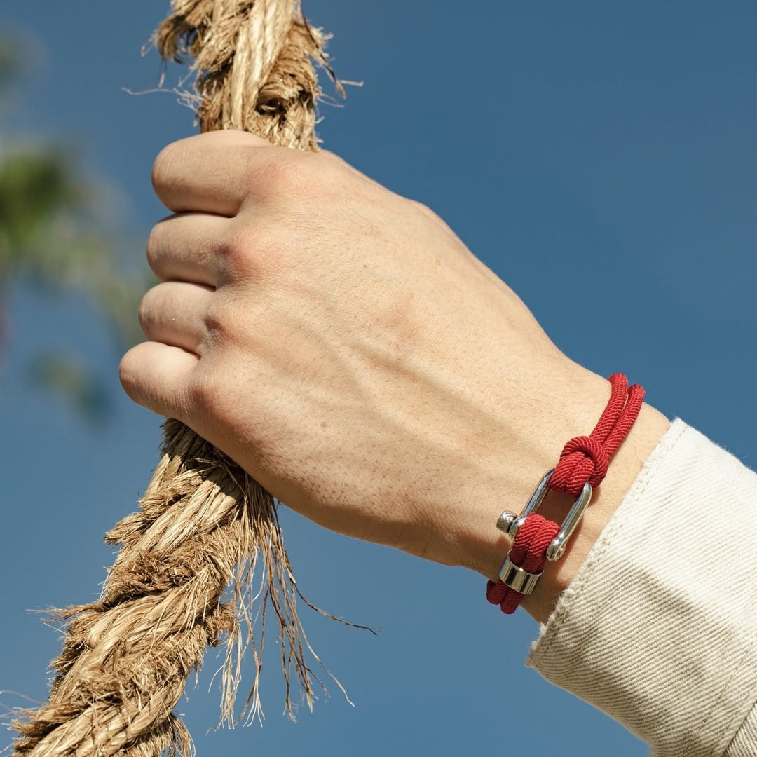 Pulseira de Corda Vermelha Malibu Beroc