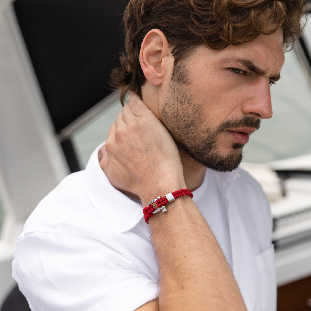 Pulseira de Corda Vermelha Malibu Beroc