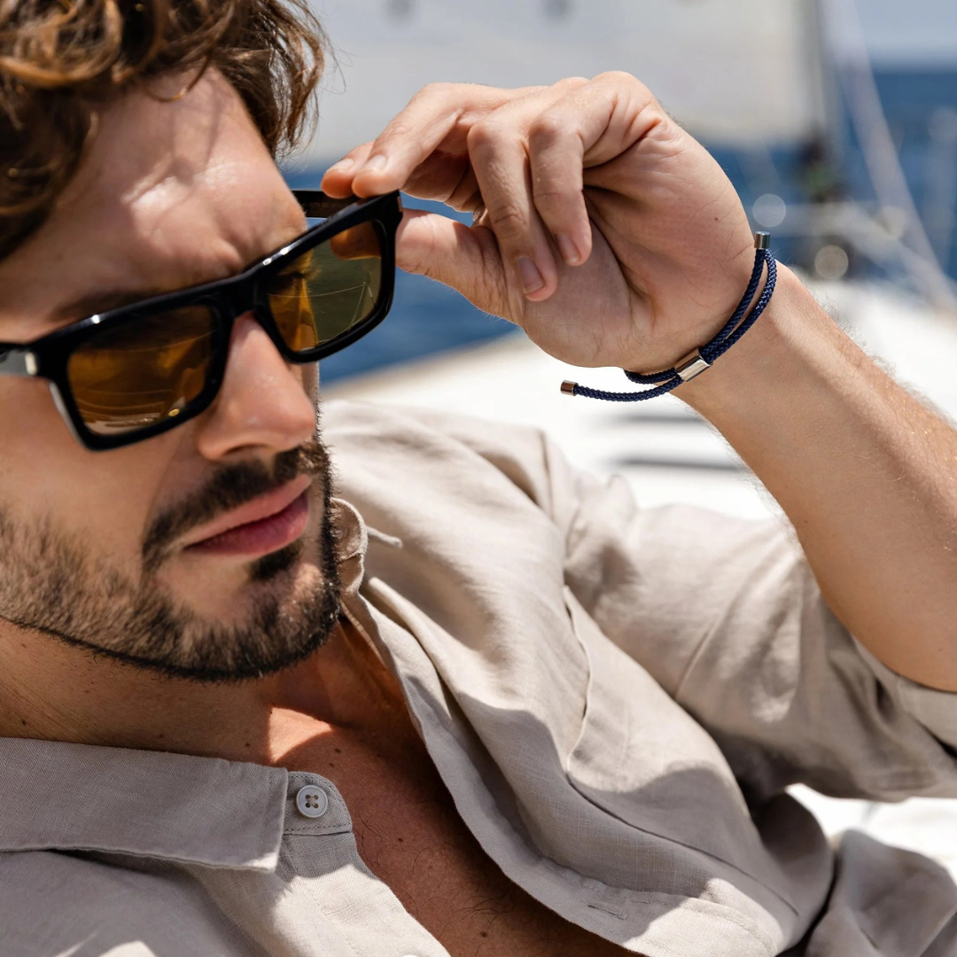 Pulseira de Corda Azul Sailor Beroc