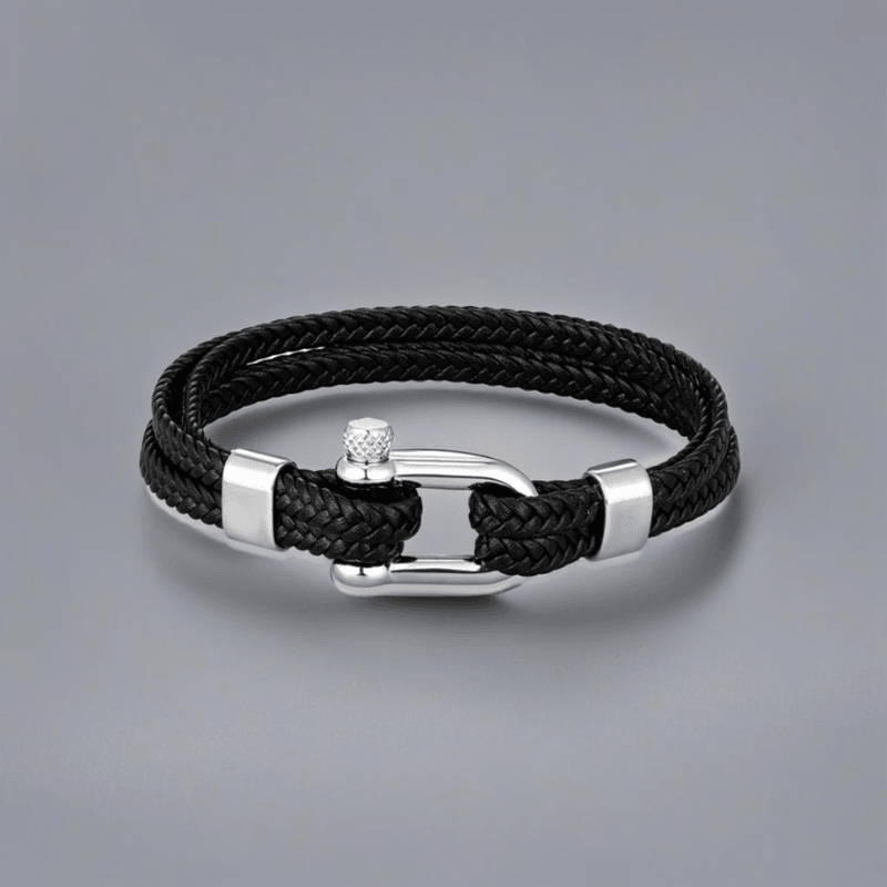 Pulseira Navy Preta .beroc