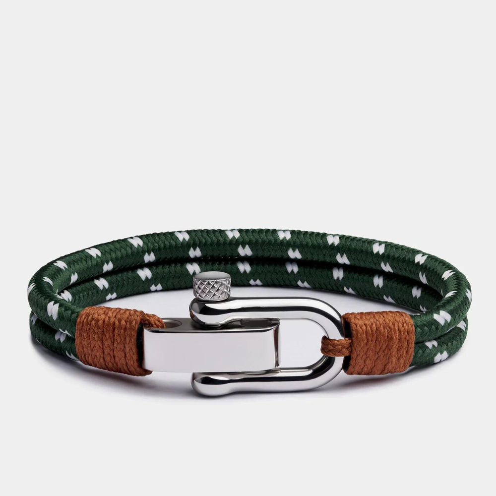 Pulseira de Corda Verde Veleiro Beroc