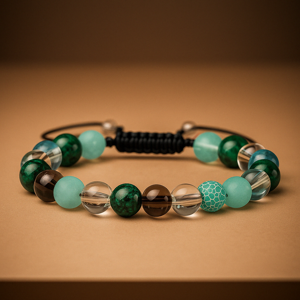Pulseira De Pedras Naturais Savage Beroc