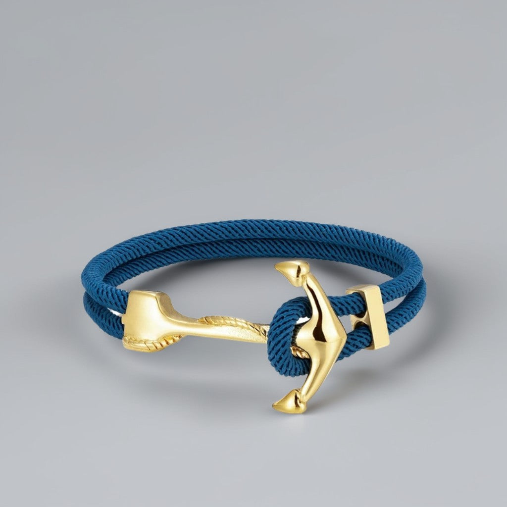 Pulseira de Corda Milan Azul Survival Beroc