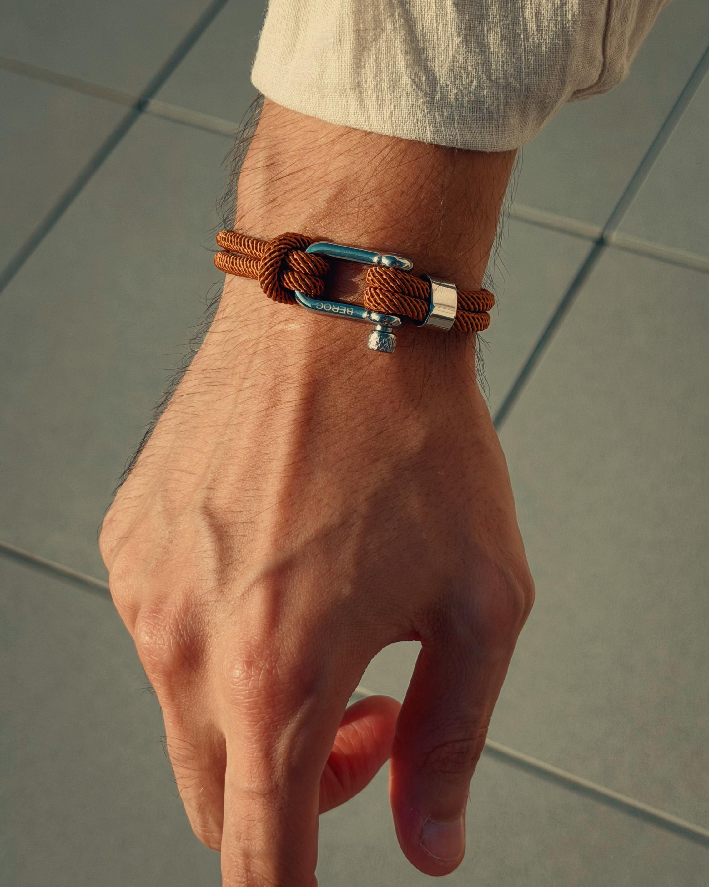 Pulseira de Corda Khaki Malibu Beroc