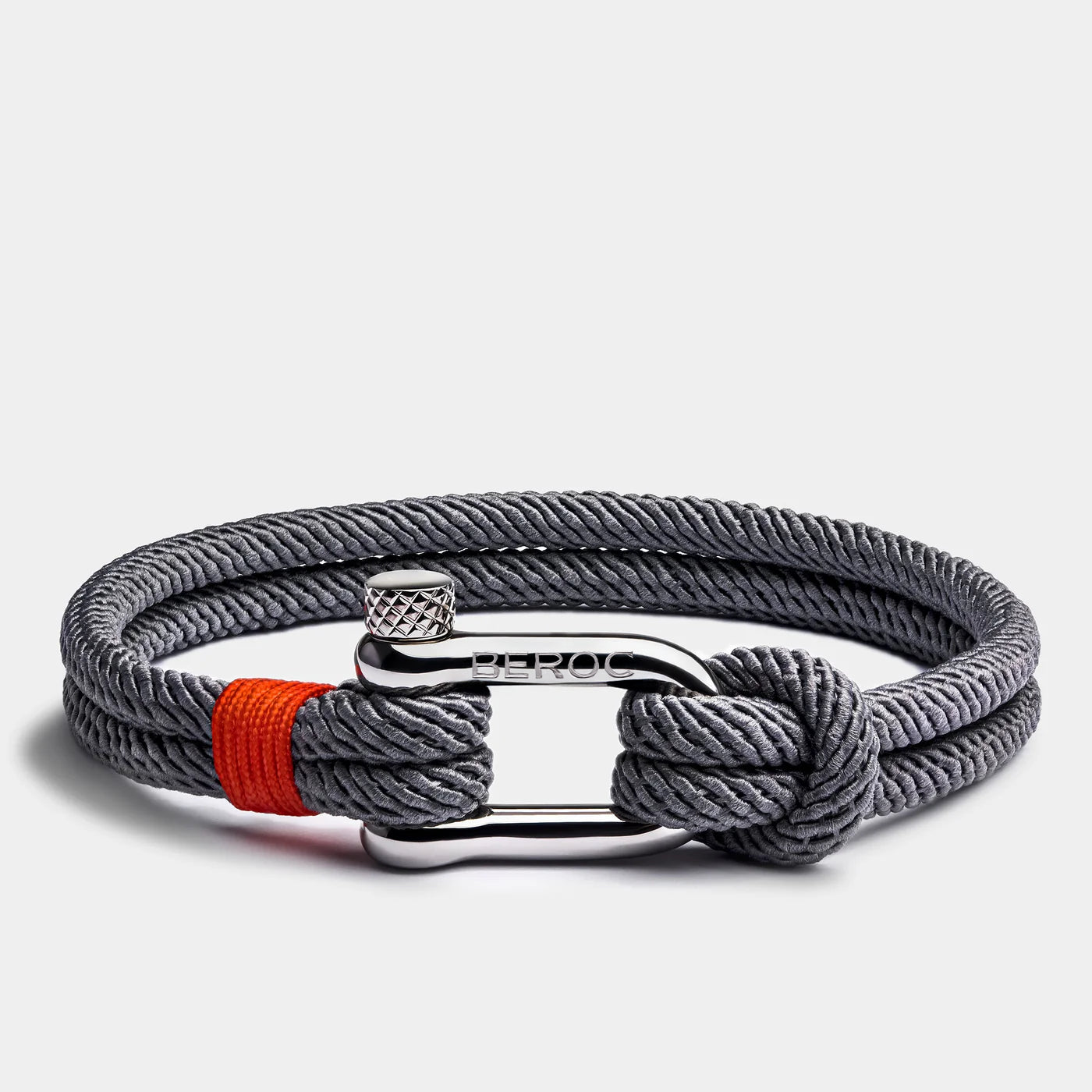 Pulseira de Corda Cinza Strand Beroc