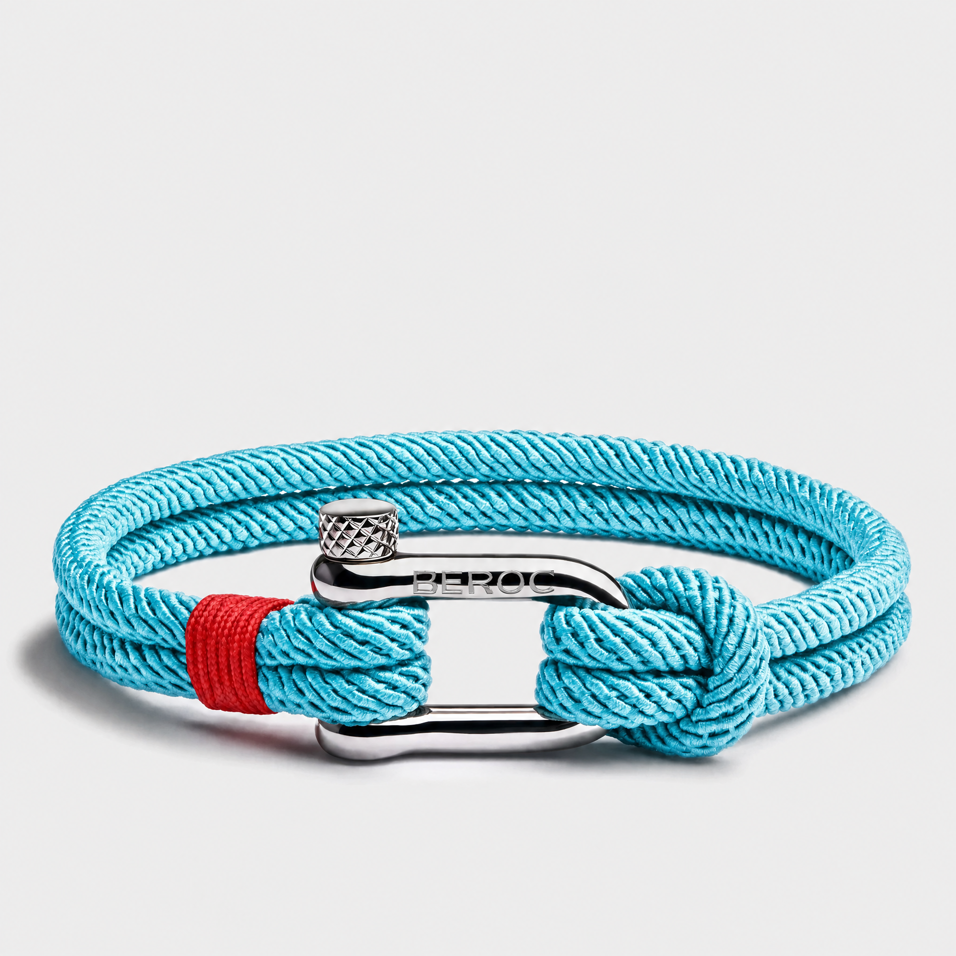 Pulseira de Corda Azul Claro Strand Beroc