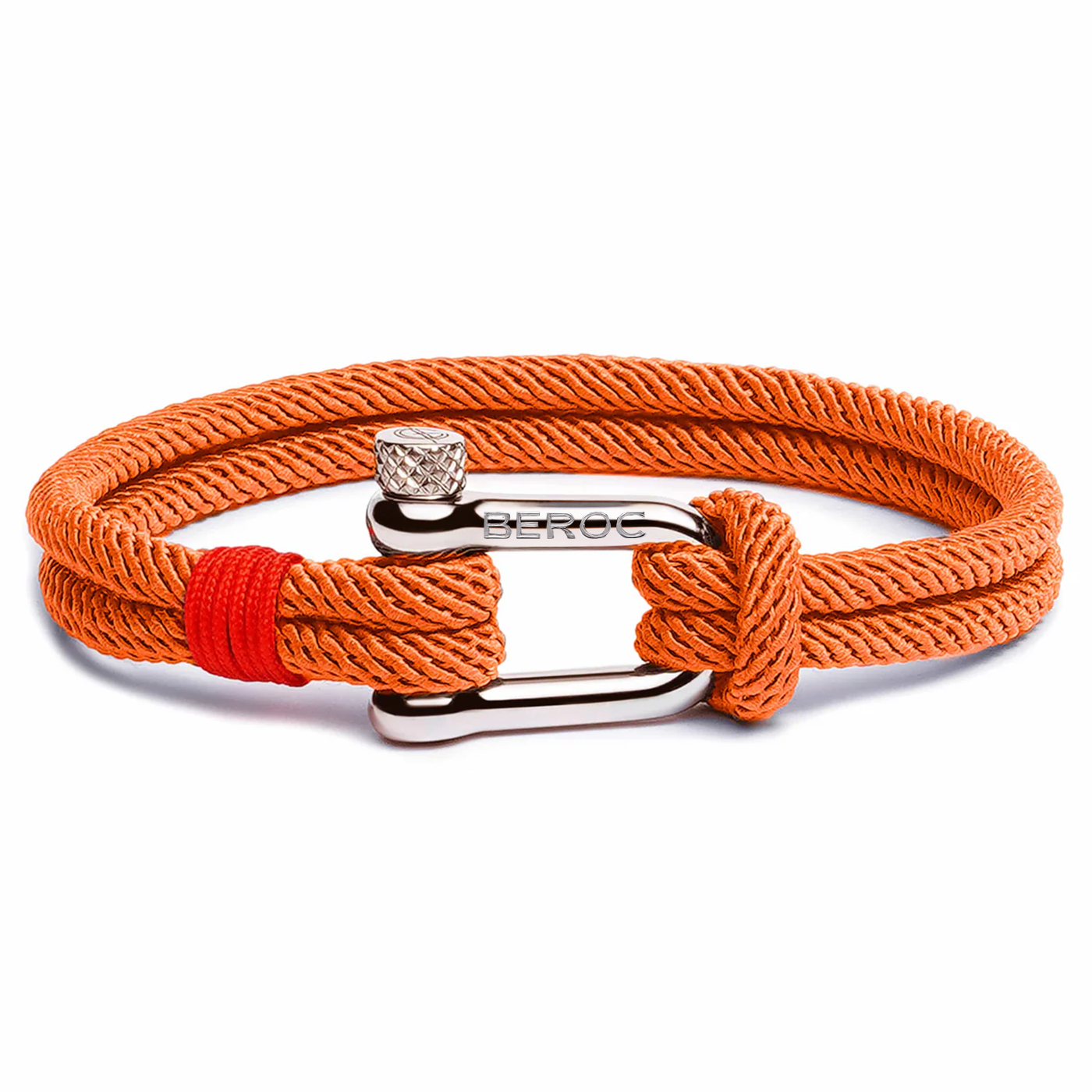 Pulseira de Corda Laranja Strand Beroc