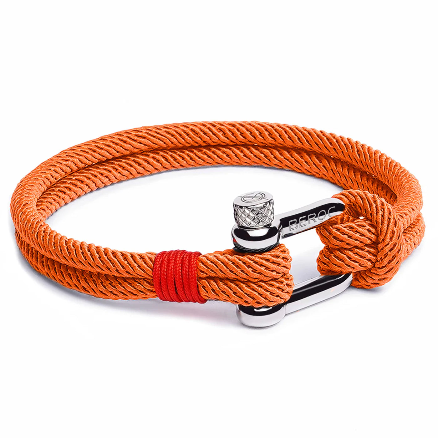 Pulseira de Corda Laranja Strand Beroc