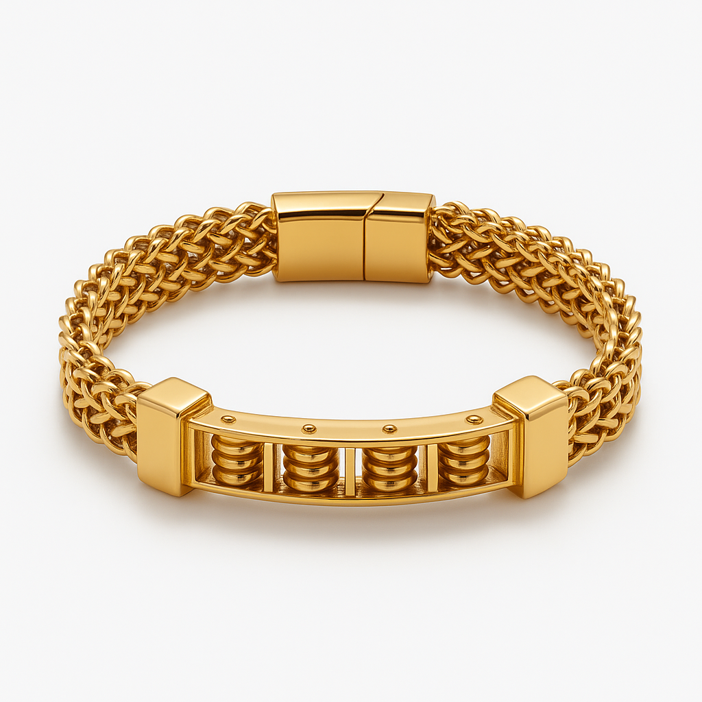 Pulseira Banhado em Ouro 18K Aurum Beroc
